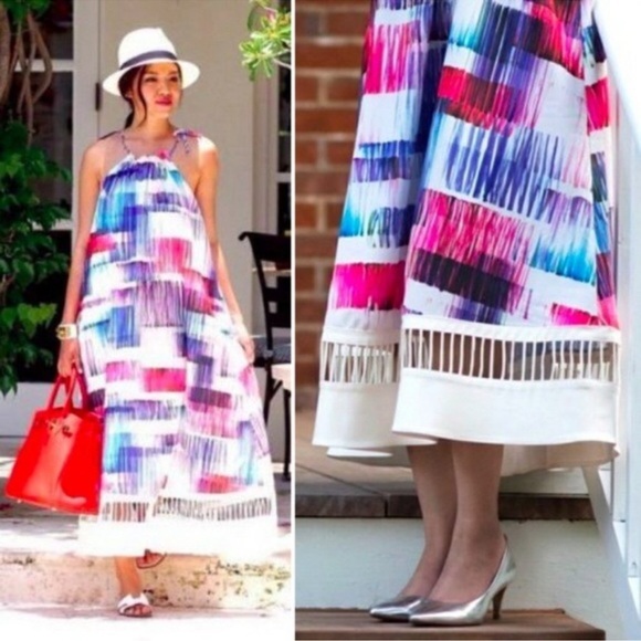 Anthropologie Multicolor Maxi Dress - Picture 5 of 12